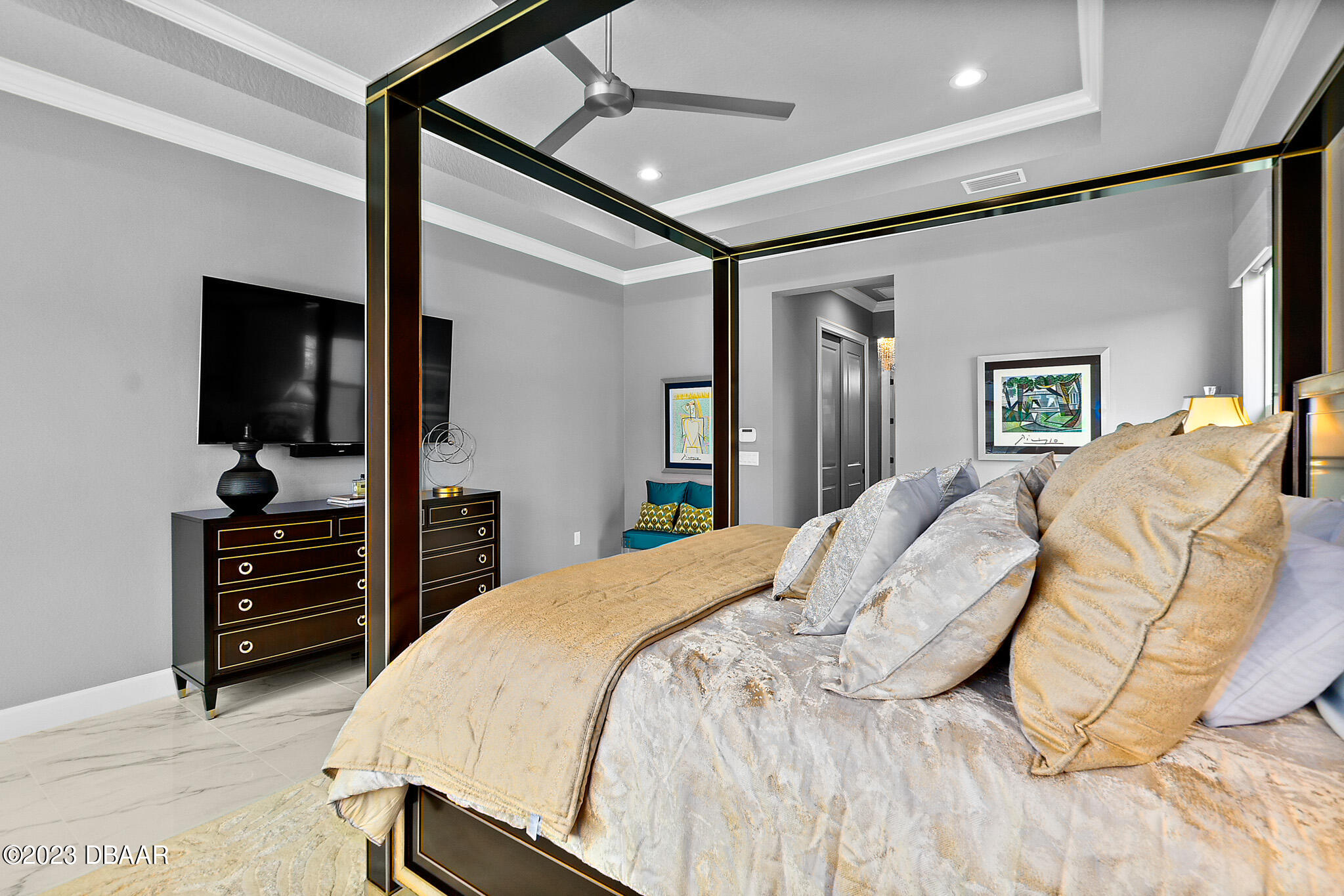 1019 Sudbury Lane Ormond Beach, FL 32174 - Photo 36 of 94 Double Tray Ceiling