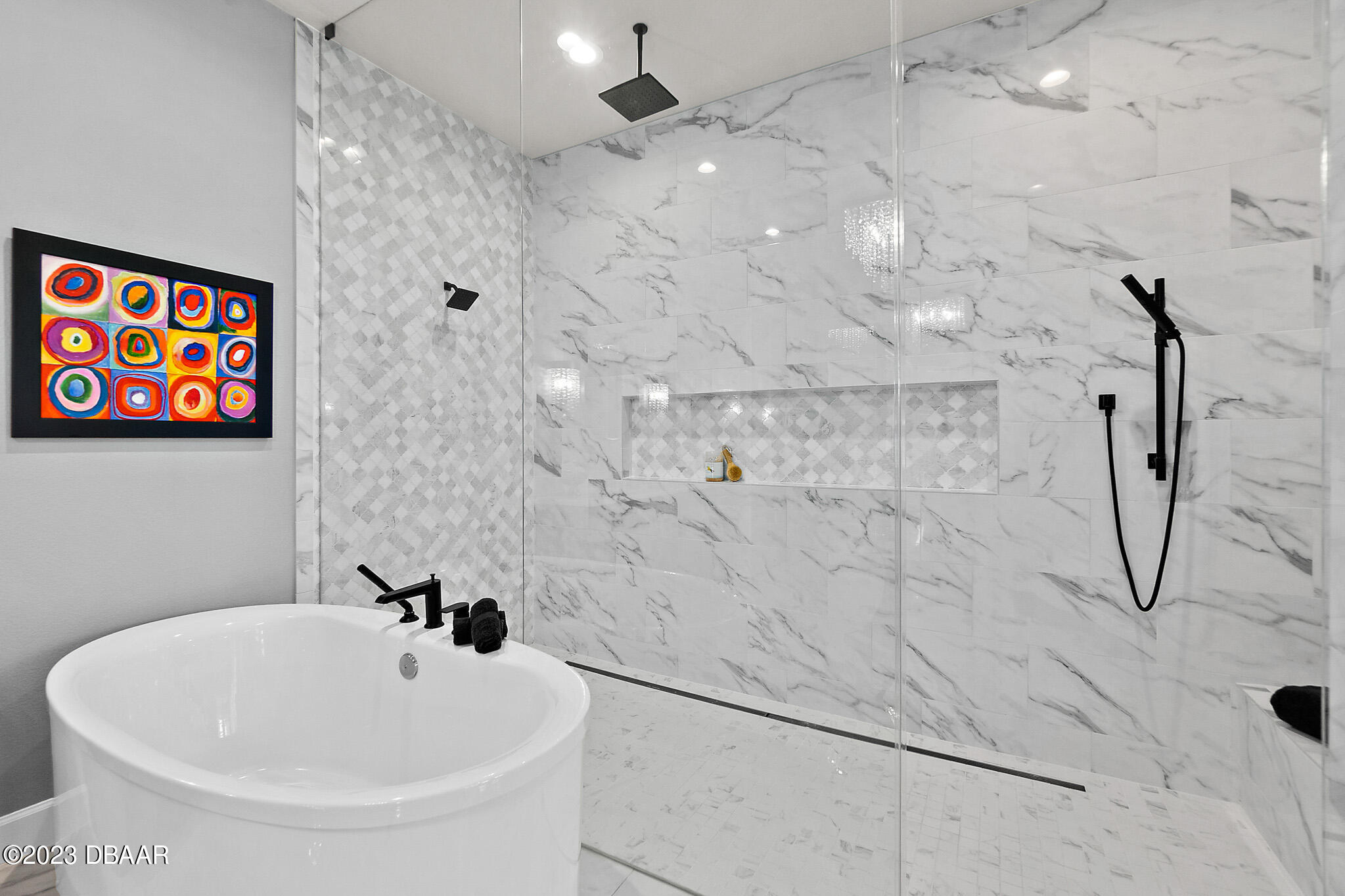 1019 Sudbury Lane Ormond Beach, FL 32174 - Photo 42 of 94 Large Walk-in Shower