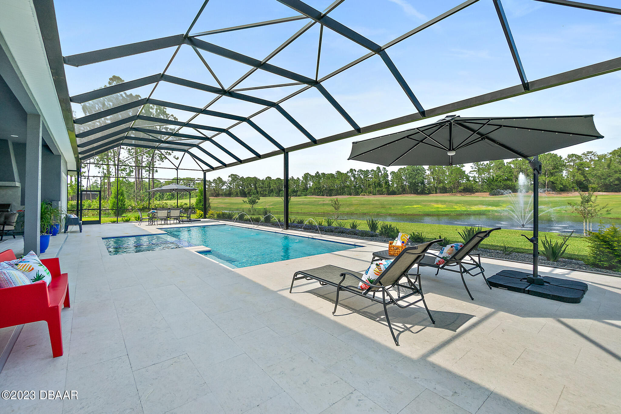 1019 Sudbury Lane Ormond Beach, FL 32174 - Photo 63 of 94 Inground Pool