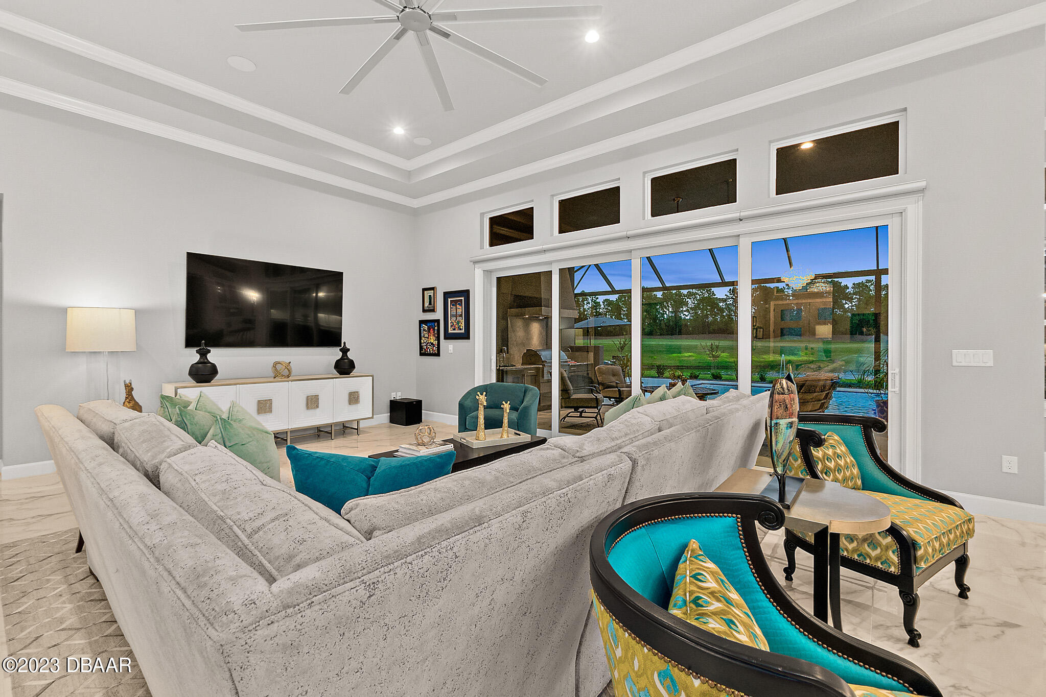 1019 Sudbury Lane Ormond Beach, FL 32174 - Photo 72 of 94 Evening View