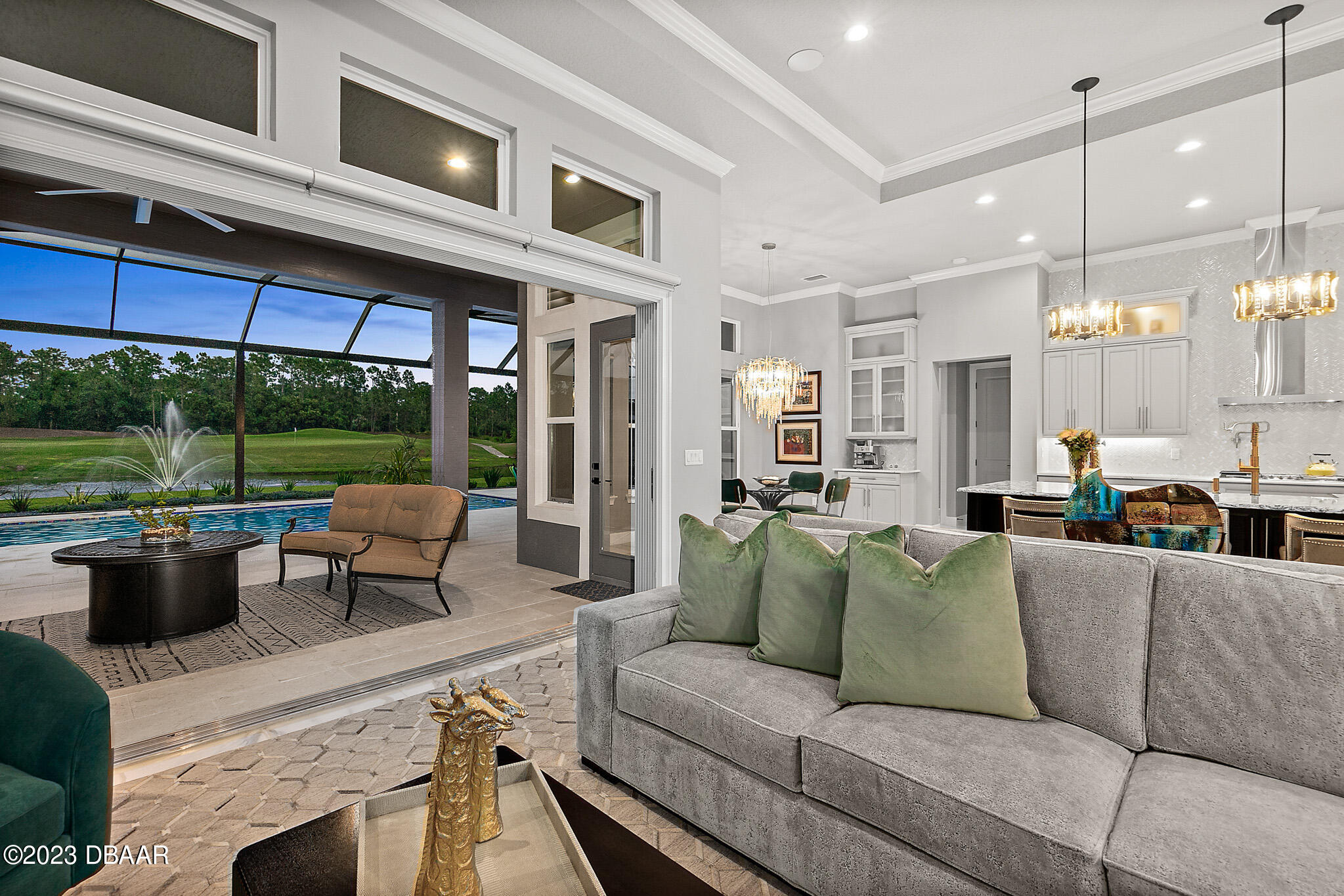 1019 Sudbury Lane Ormond Beach, FL 32174 - Photo 73 of 94 Evening View