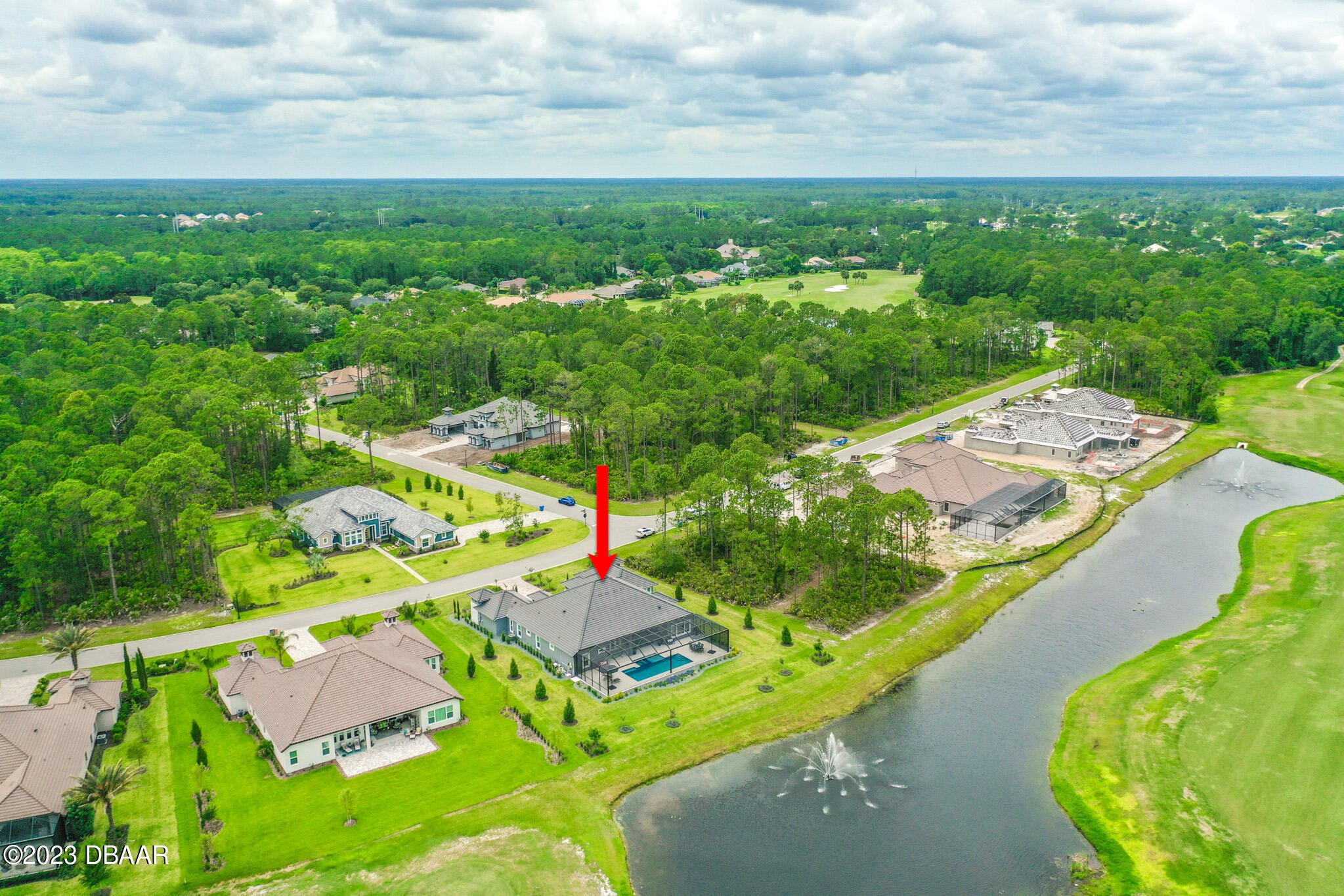 1019 Sudbury Lane Ormond Beach, FL 32174 - Photo 91 of 94 Aerial View of Neighborhood