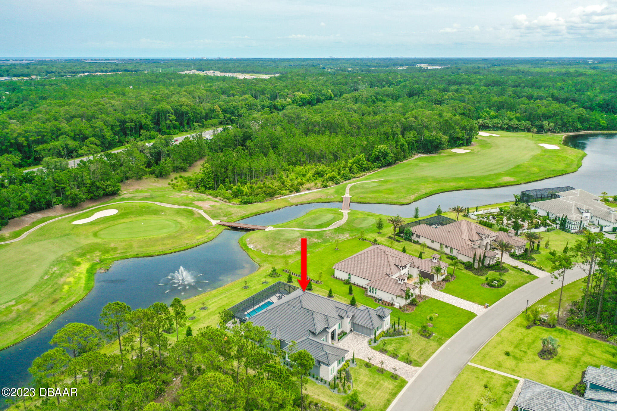 1019 Sudbury Lane Ormond Beach, FL 32174 - Photo 93 of 94 Aerial View of Neighborhood