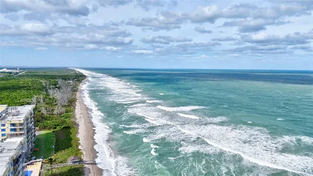 a front view of a multi story building