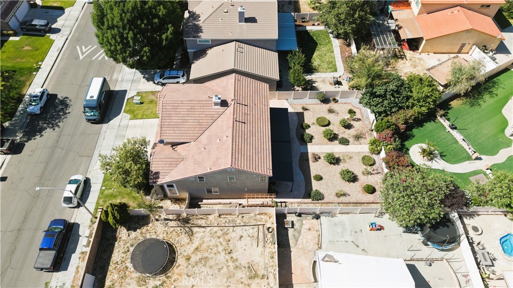 1279 Longbranch Road San Jacinto, CA 92582 - Photo 31 of 35 an aerial view of residential houses with outdoor space