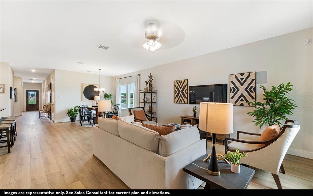 213 Charismatic Road Waxahachie, TX 75165 - Photo 19 of 25 a living room with furniture