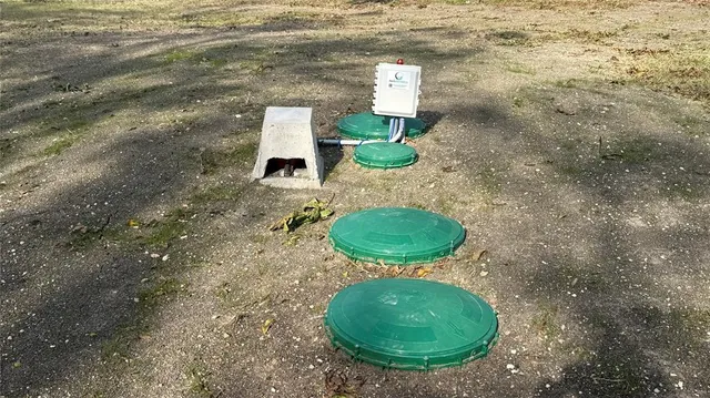 a view of a terrace with a bench