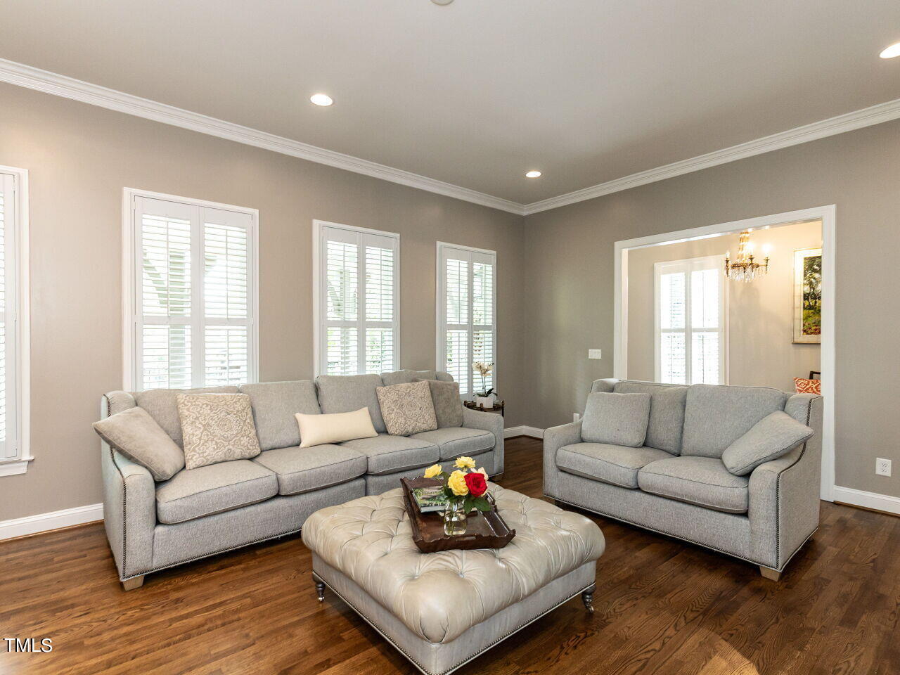 3108 Agecroft Road Raleigh, NC 27608 - Photo 14 of 42 a living room with furniture and a large window