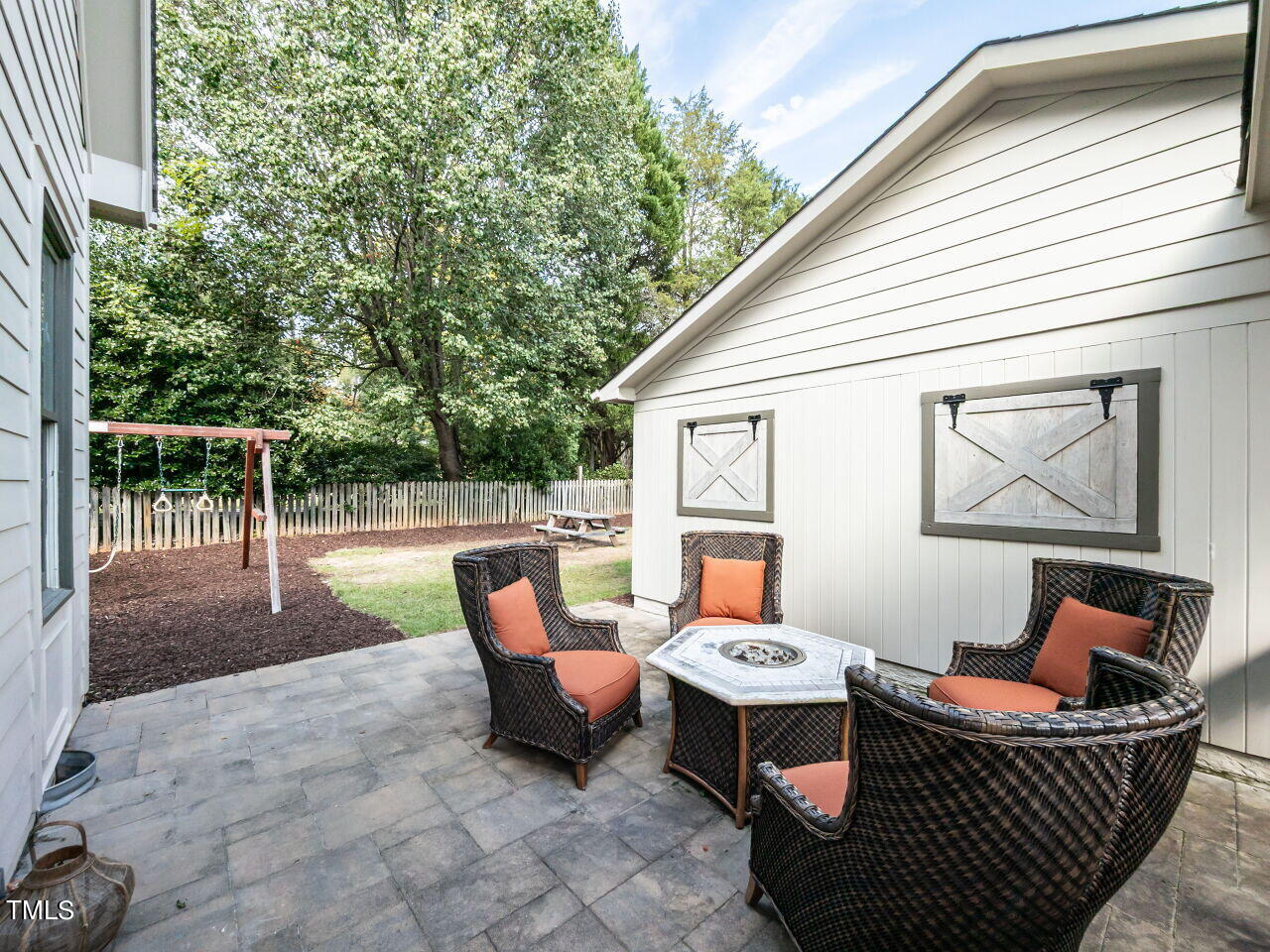 3108 Agecroft Road Raleigh, NC 27608 - Photo 39 of 42 a balcony with furniture and garden view