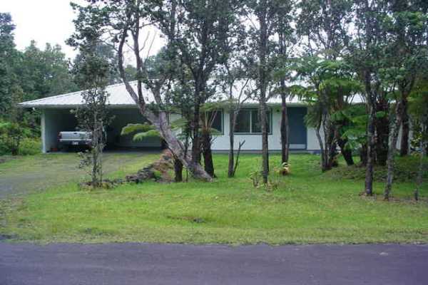 11-3771 4th Street Volcano, HI 96785 - Photo 1 of 7 a view of a house with a backyard