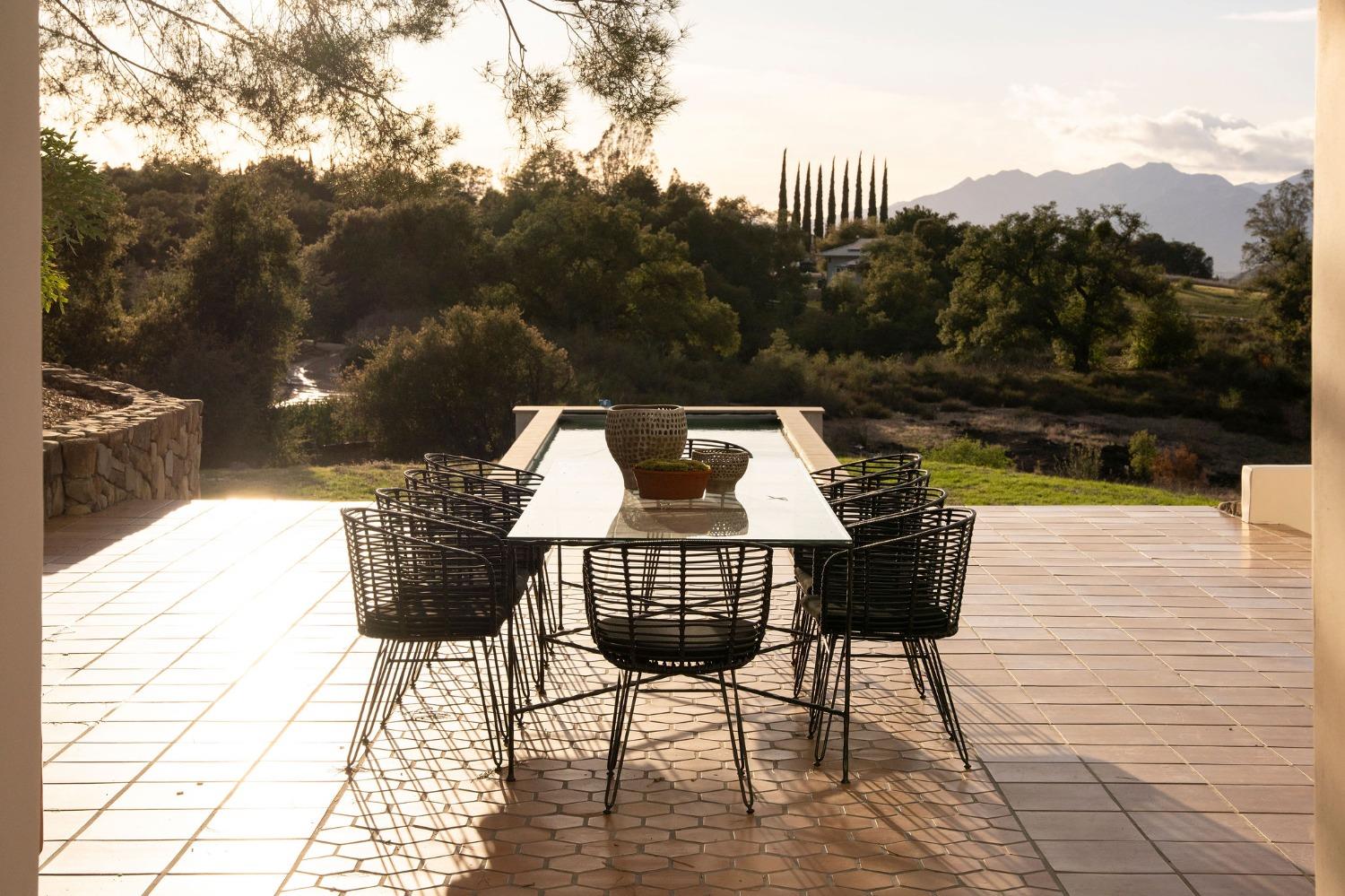 12980 Ojai Road Santa Paula, CA 93060 - Photo 14 of 38 a view of a terrace with furniture