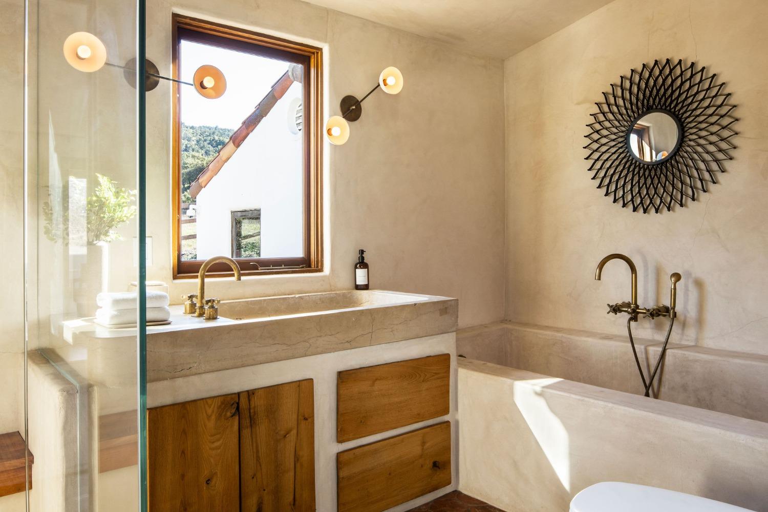 12980 Ojai Road Santa Paula, CA 93060 - Photo 22 of 38 a bathroom with a sink and a mirror