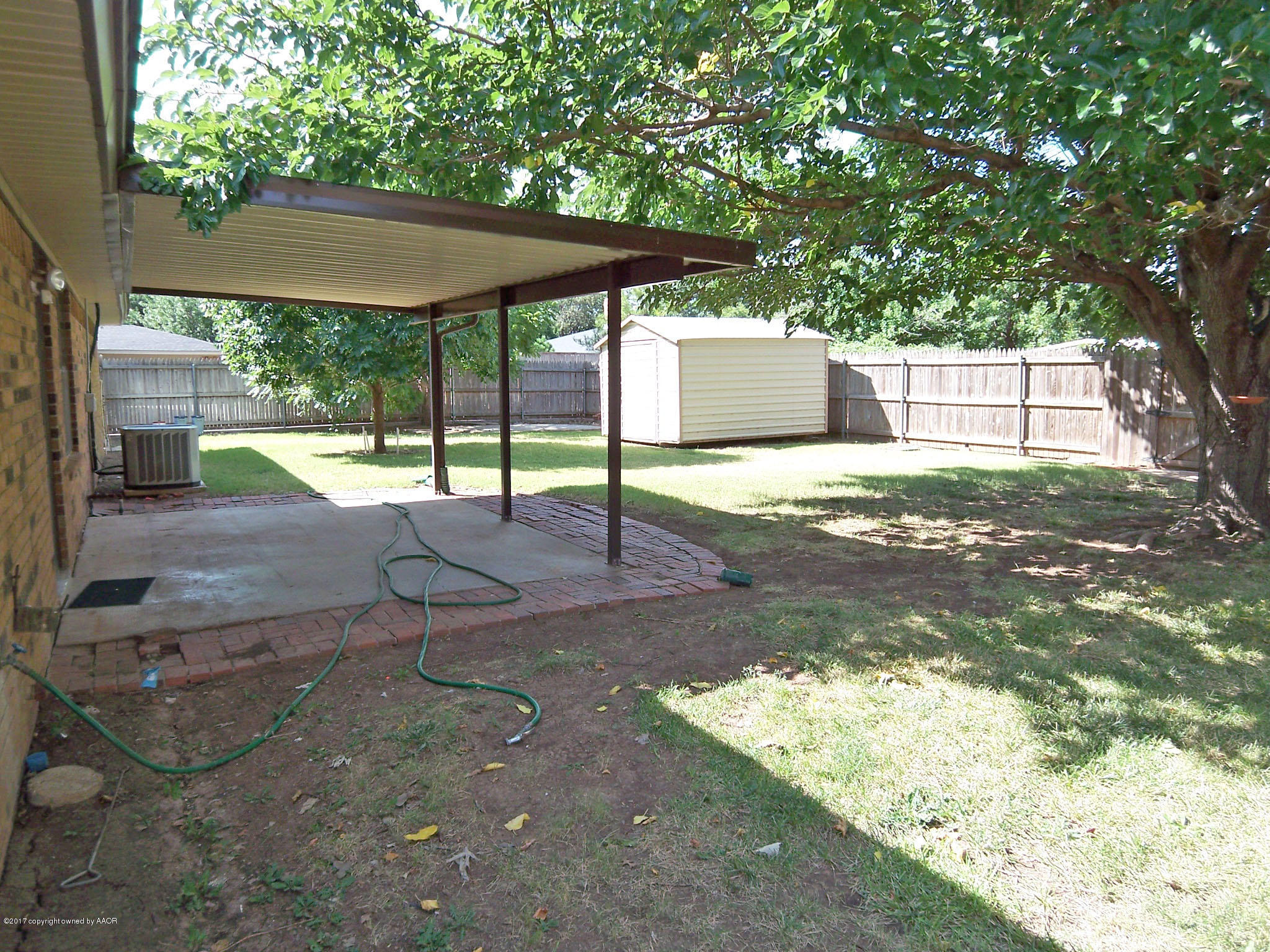 4212 Kingston Road Amarillo, TX 79109 - Photo 18 of 23 Rear 1