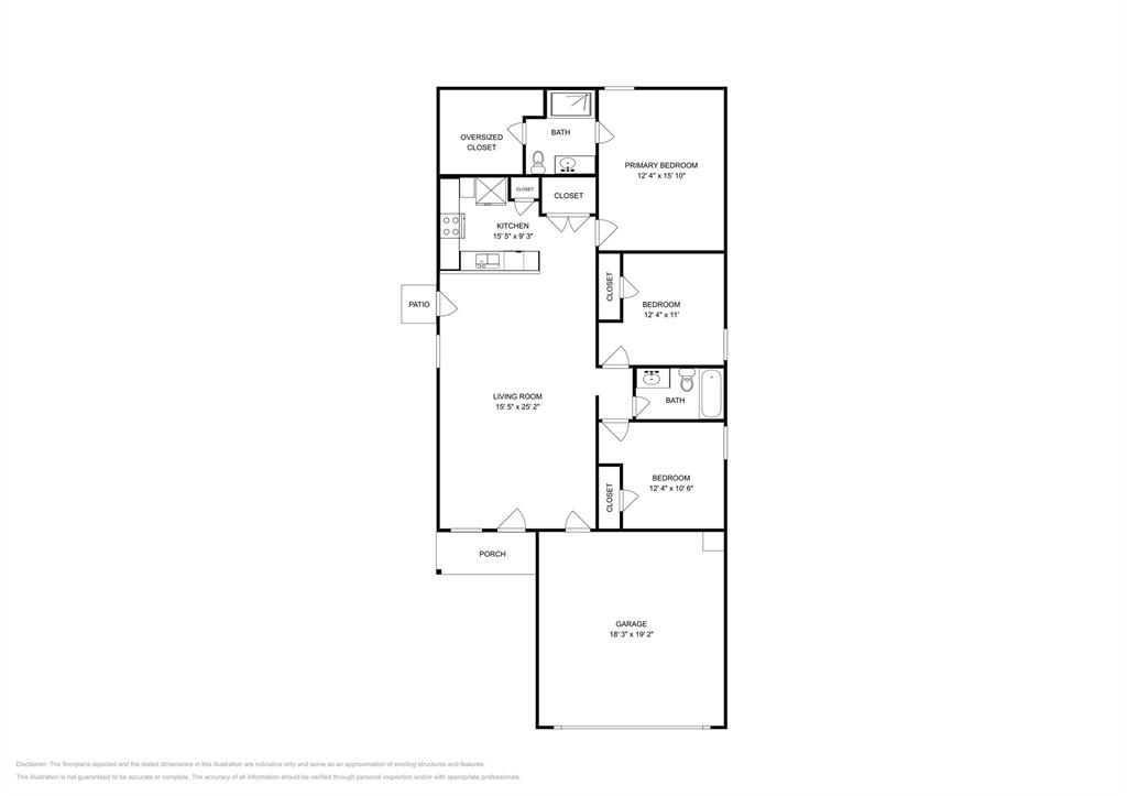 116 Cornstalk Lane Princeton, TX 75407 - Photo 17 of 17 a picture of a floor plan