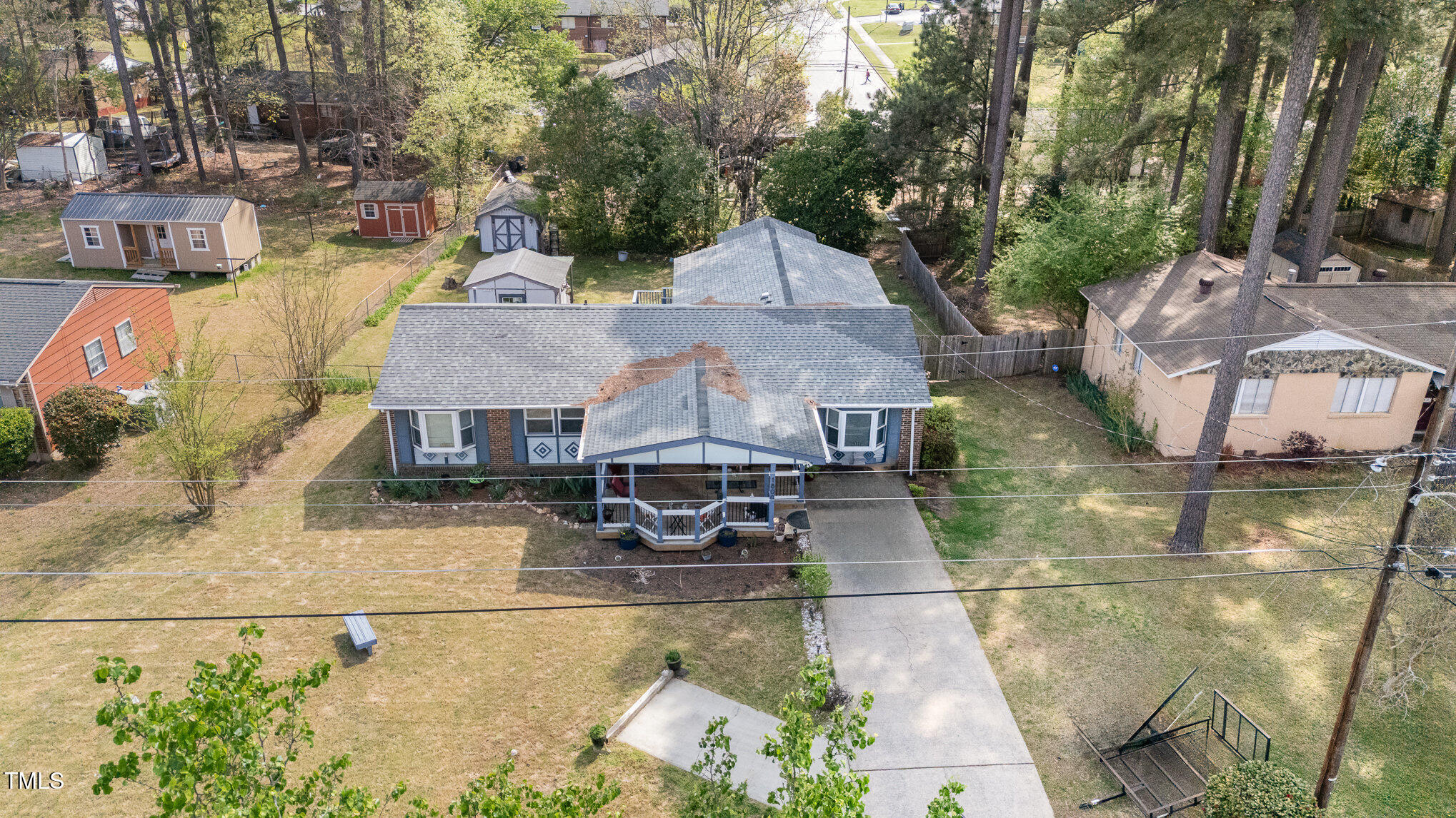 1800 Tee Dee Street Raleigh, NC 27610 - Photo 29 of 31 Front Aerial View