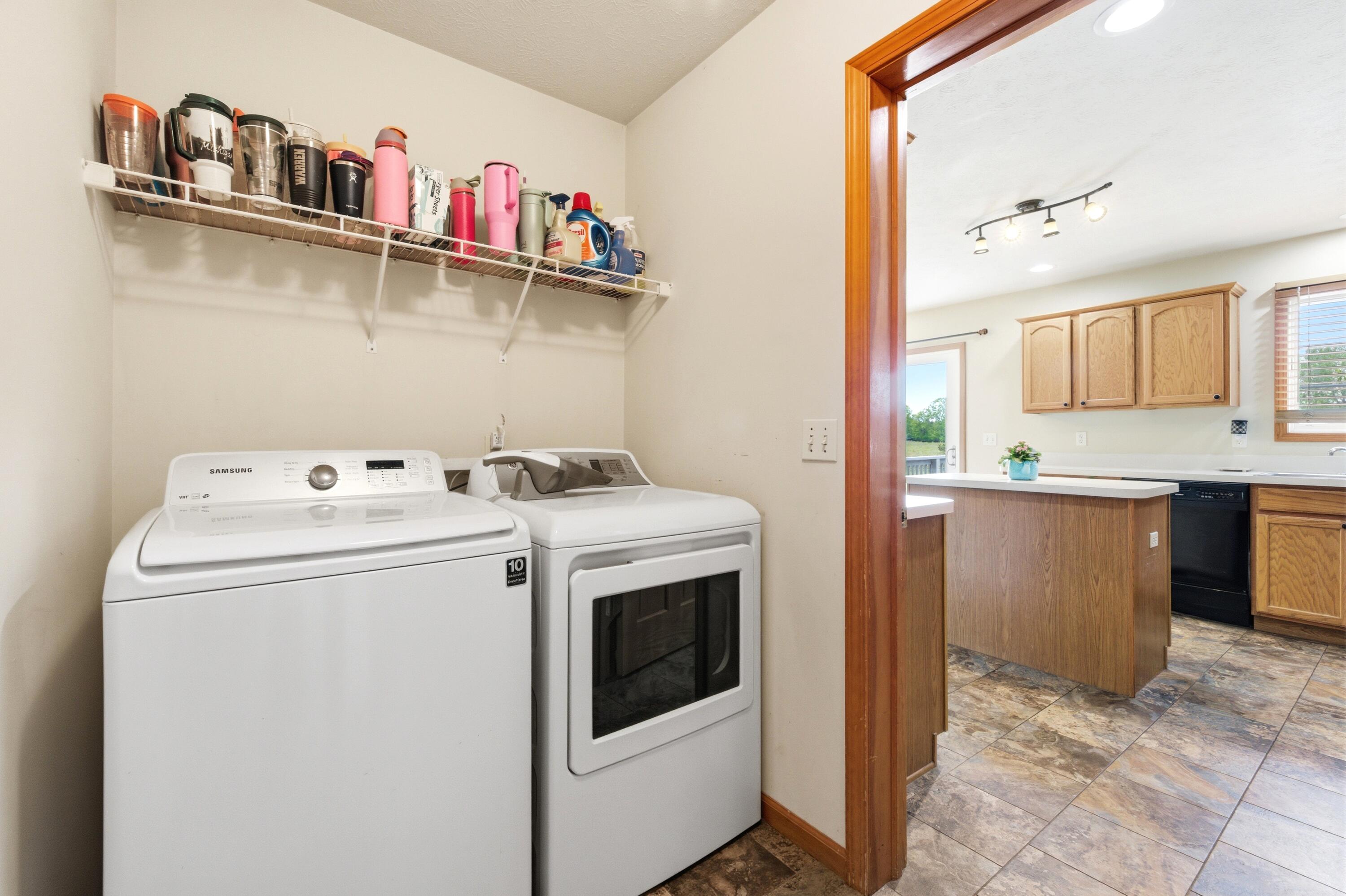 11226 Snow Road Bridgman, MI 49106 - Photo 17 of 39 Main floor laundry