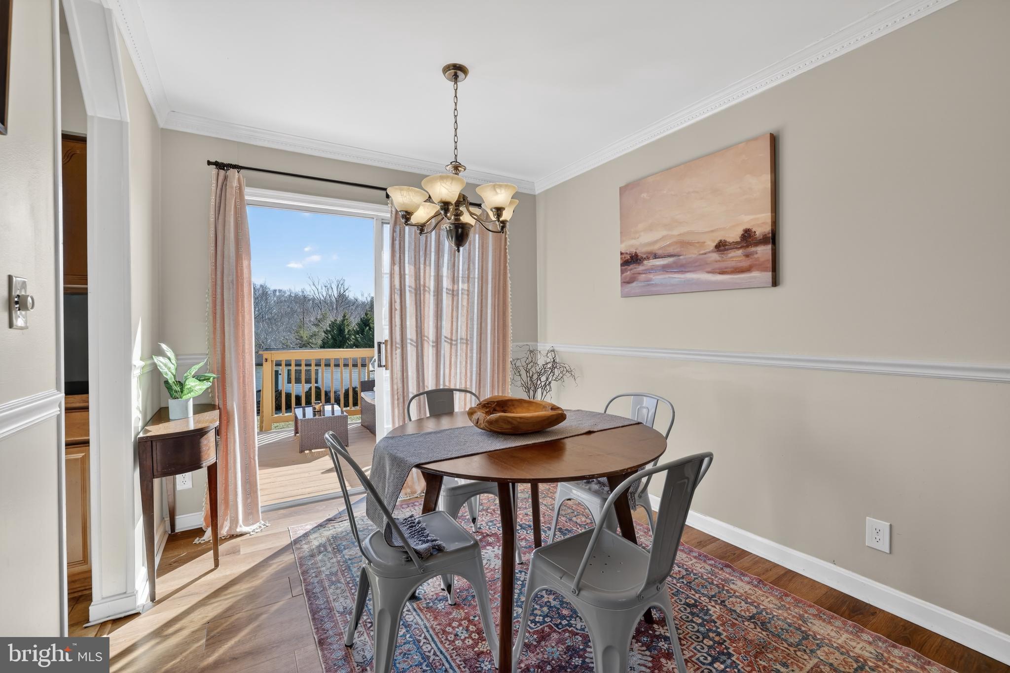 621 Holly Corner Road Fredericksburg, VA 22406 - Photo 11 of 48 Bright dining space with scenic views.