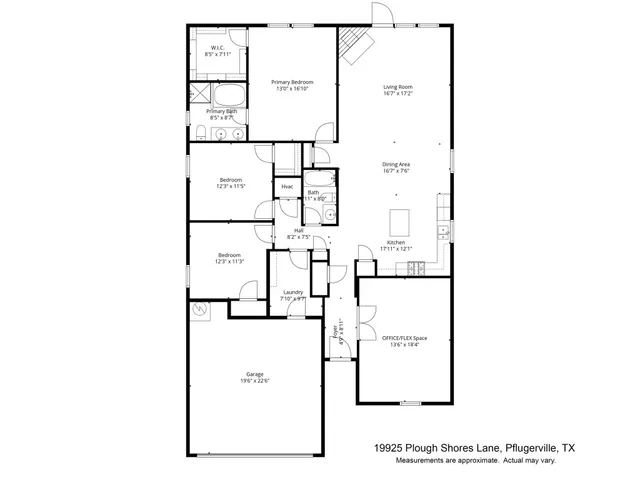 a picture of a wall with a white wall and a painting