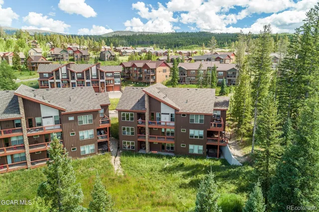 a view of a city that has tall buildings