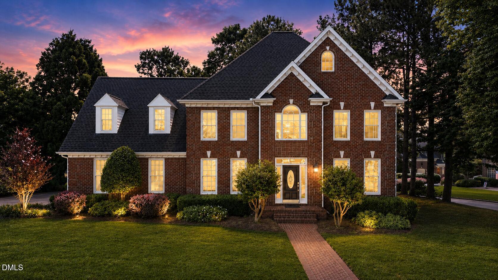 12500 Ribbongrass Court Raleigh, NC 27614 - Photo 53 of 66 Exterior Twilight