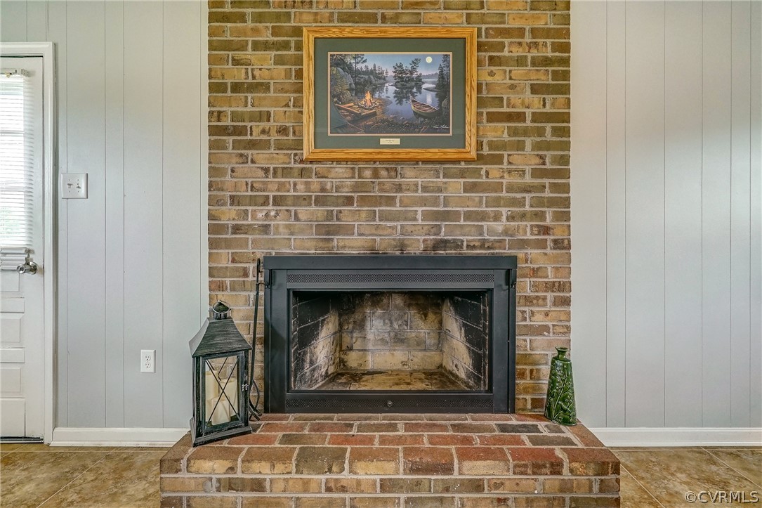 10601 River Road Chesterfield, VA 23838 - Photo 13 of 39 a stone house with fireplace in front of it