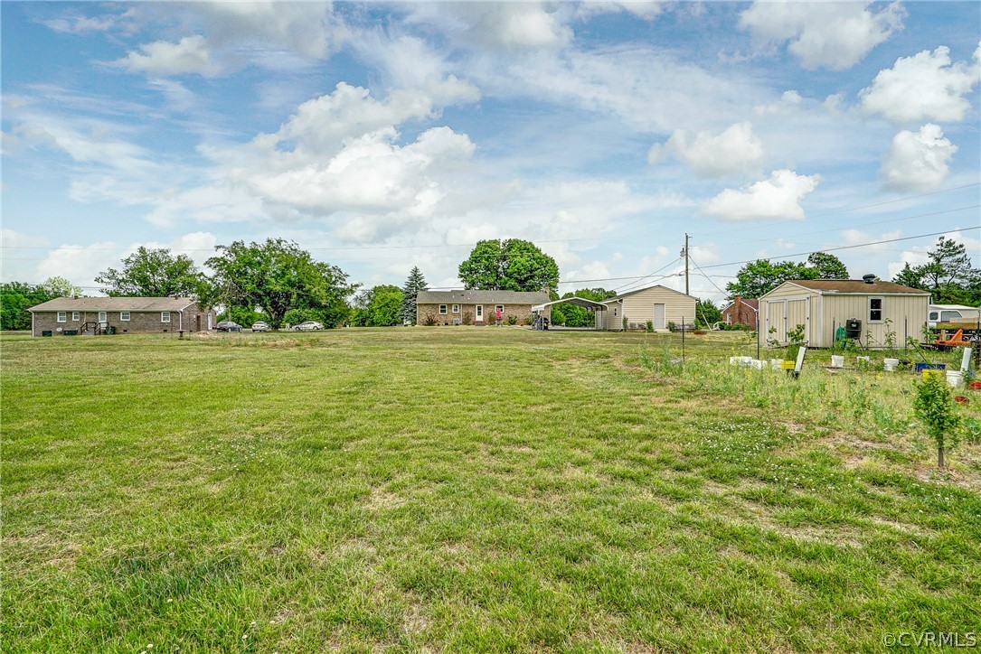10601 River Road Chesterfield, VA 23838 - Photo 29 of 39 a view of a garden with an outdoor space