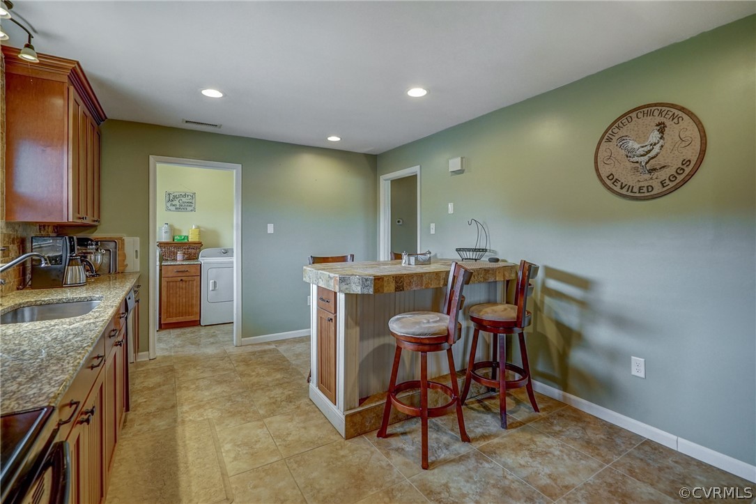 10601 River Road Chesterfield, VA 23838 - Photo 8 of 39 a view of a kitchen area with granite countertop