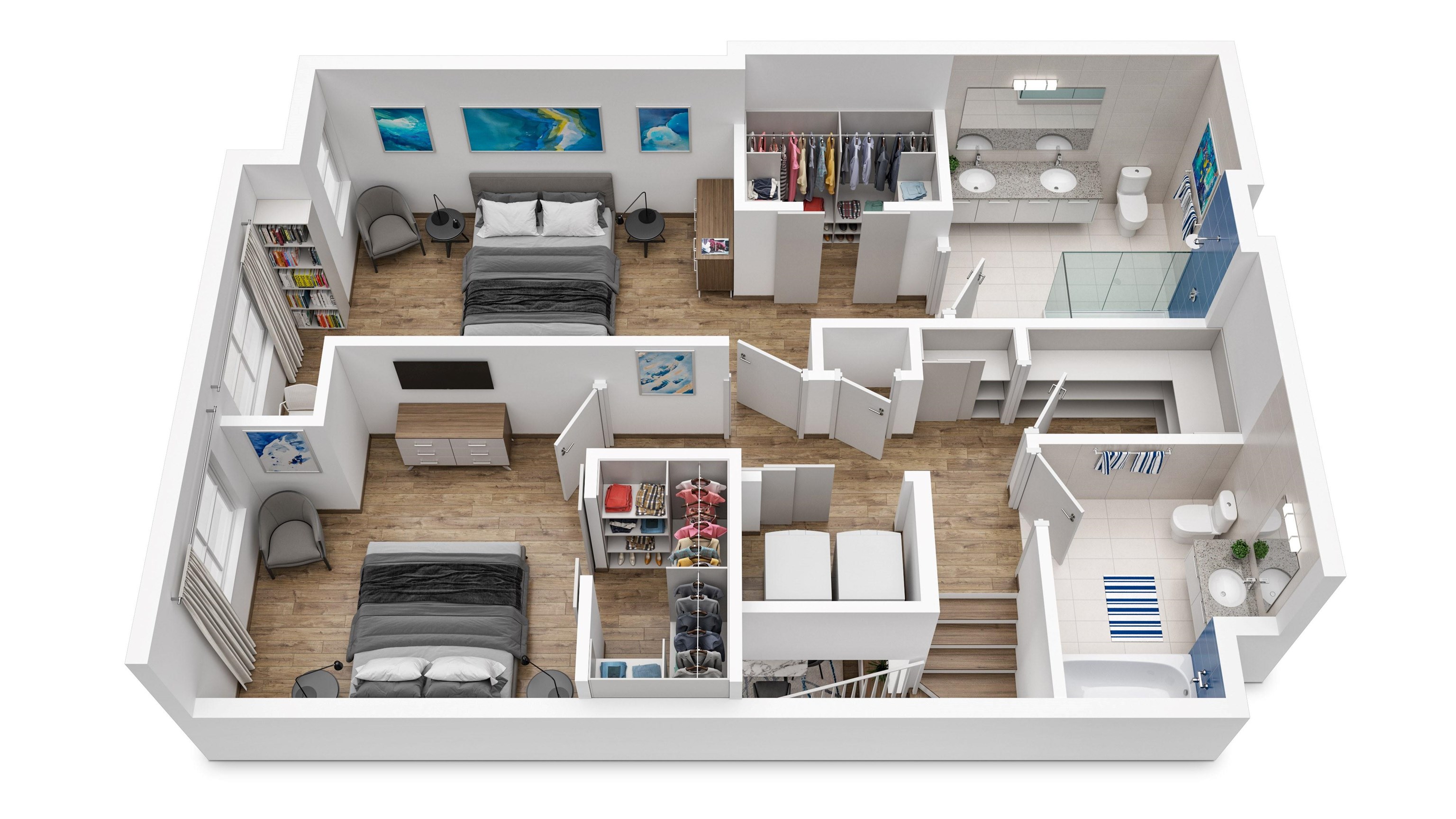 8 Ward Place Montclair, NJ 07042 - Photo 3 of 4 a living room with furniture and a fireplace