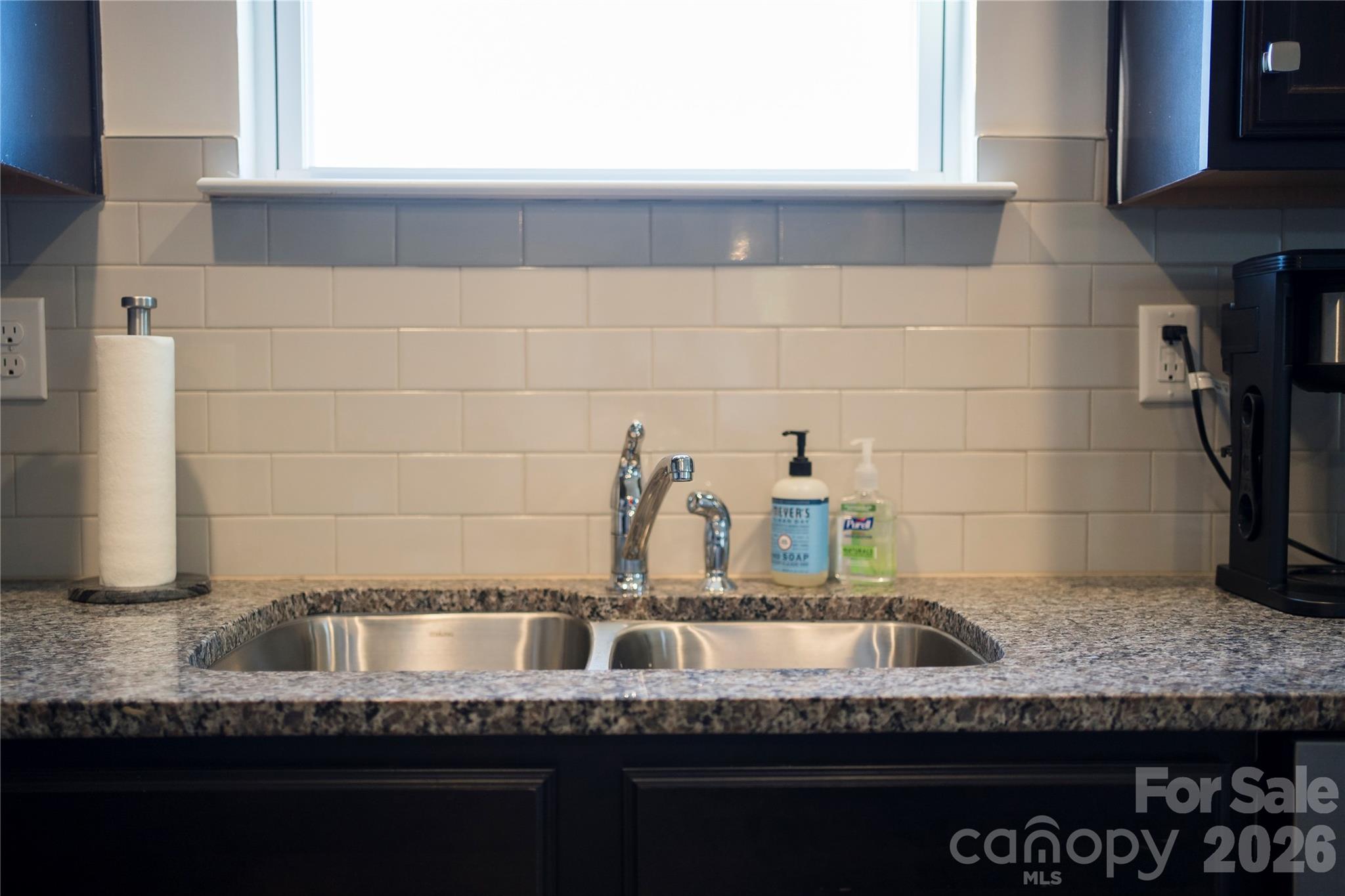 141 Amblers Knl Road Weaverville, NC 28787 - Photo 7 of 48 a bathroom with a granite countertop sink and a mirror