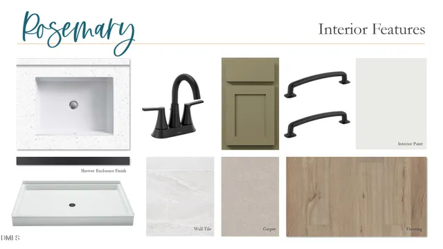 a picture of a wall with a white wall and a large mirror