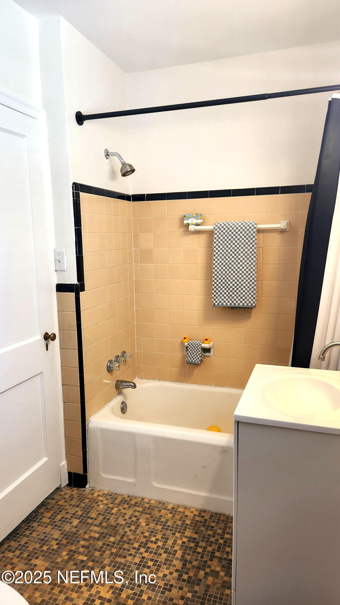 1418 Nicholson Road Jacksonville, FL 32207 - Photo 13 of 35 a bathroom with a bathtub and a shower