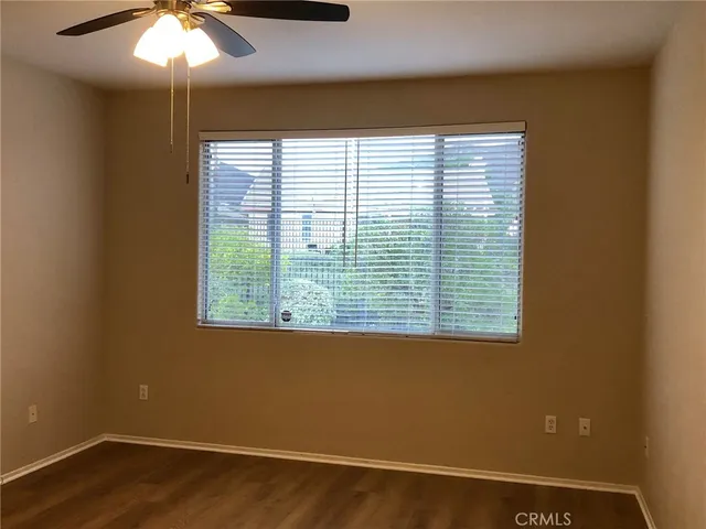 a view of a livingroom with a window