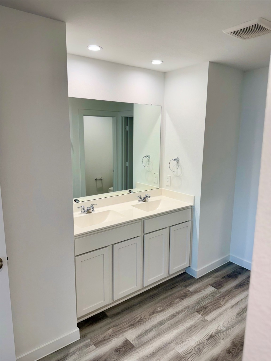 2911 Needham Gdn Lane Houston, TX 77051 - Photo 19 of 50 a bathroom with a sink and a mirror