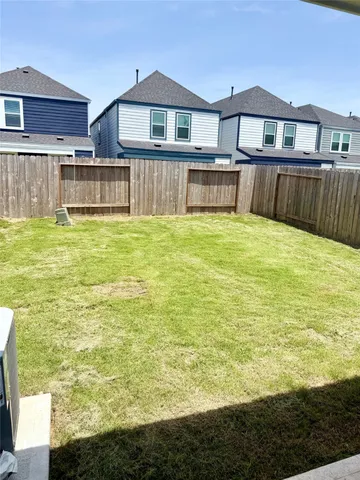 a house view with a outdoor space
