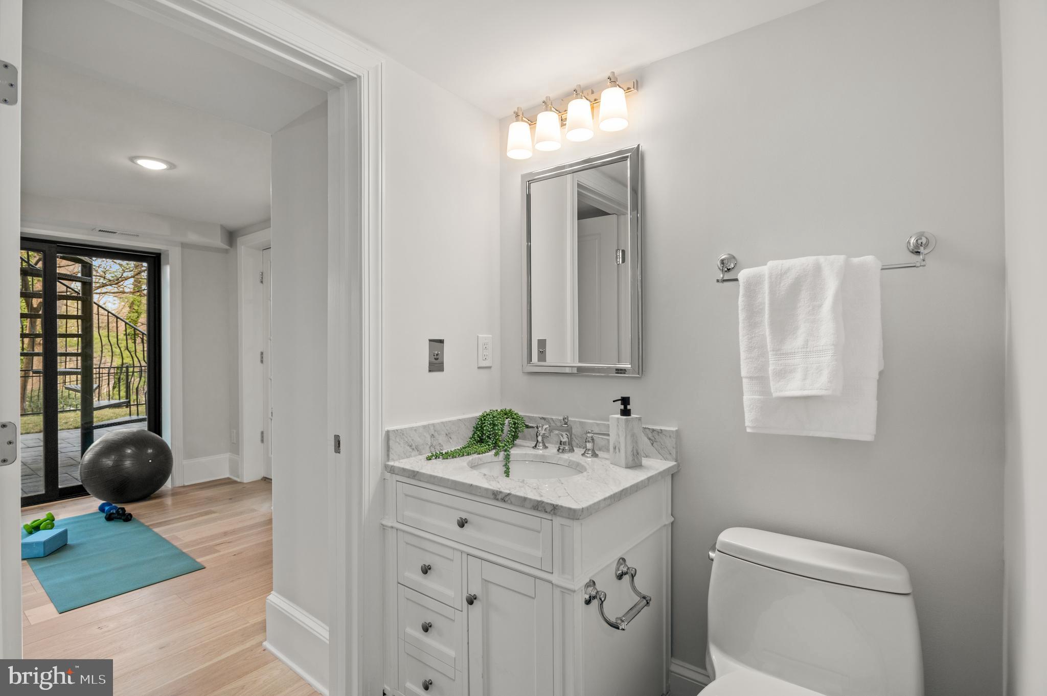 5045 Overlook Road Northwest Washington, DC 20016 - Photo 39 of 50 Lower level bathroom