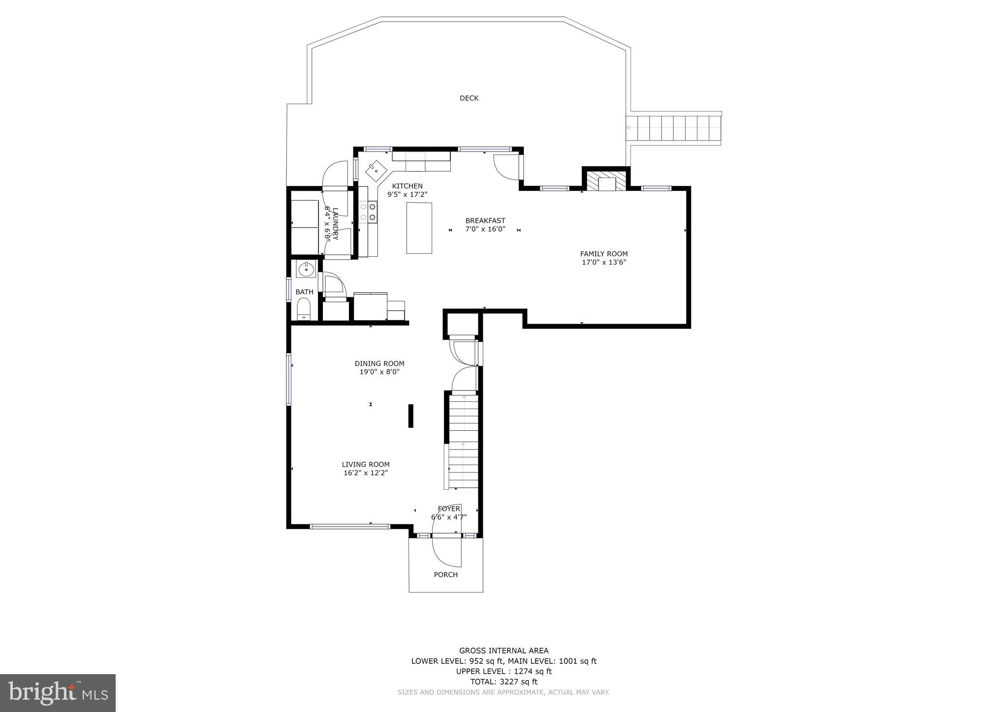 6420 Empty Song Road Columbia, MD 21044 - Photo 40 of 43 Main Level Floor Plan