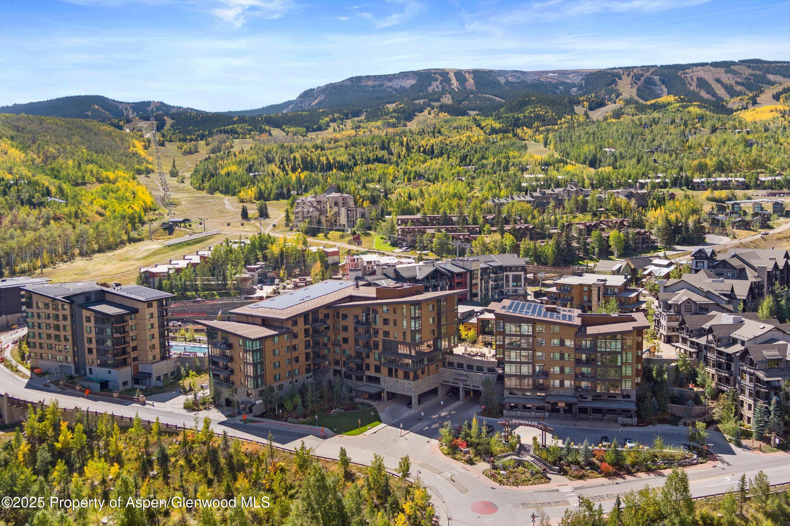 119 Wood Road, Unit 207 Snowmass Village, CO 81615 - Photo 26 of 26 a view of a city with a mountain