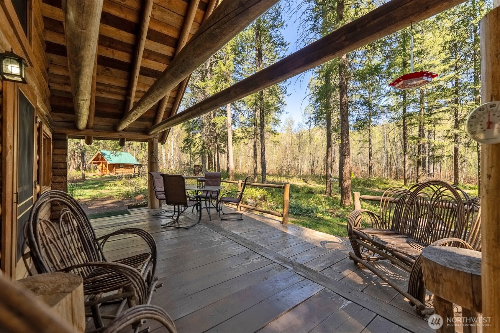 583 B Twisp River Road Twisp, WA 98856 - Photo 3 of 39 a house view with a seating space