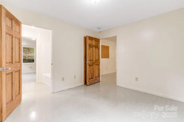 a view of empty room