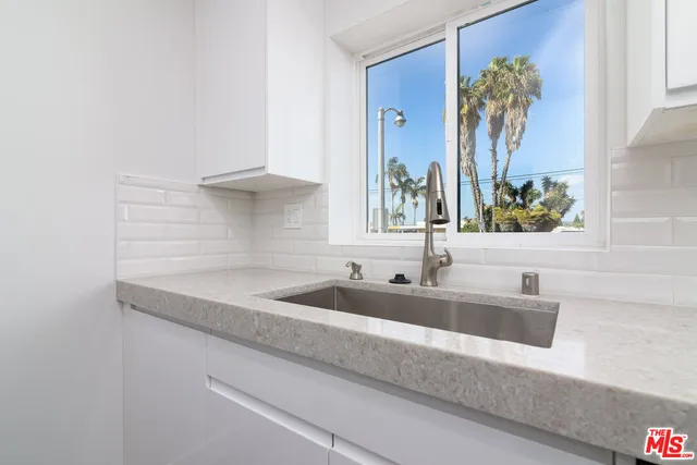a close view of sink and a vanity