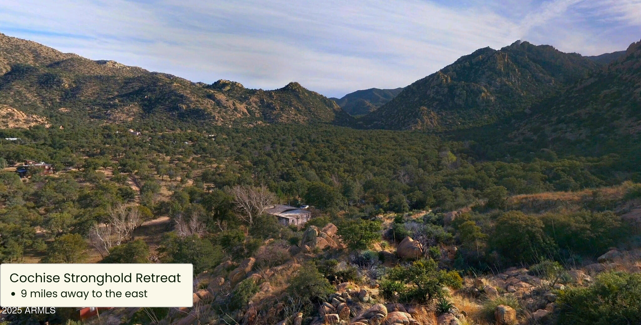 Tbd East Diamondback Road, Unit 207 St. David, AZ 85630 - Photo 19 of 24 an aerial view of mountain with trees all around