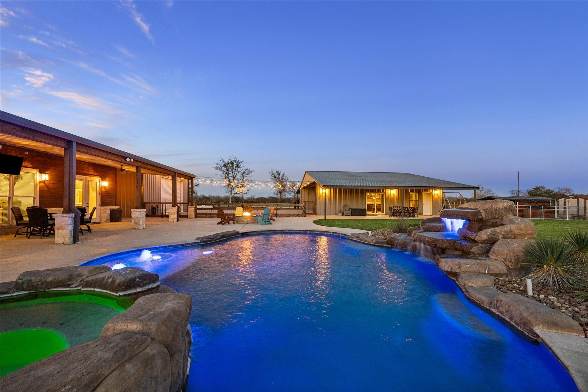 2224 Maler Road Sealy, TX 77474 - Photo 35 of 50 Enjoy country views while in the pool!