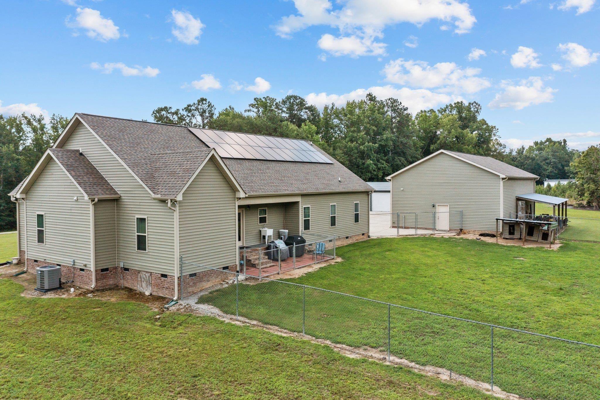 312 P G Pearce Road Zebulon, NC 27597 - Photo 45 of 57 Back View