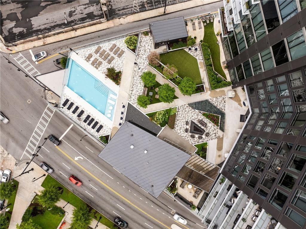 3107 Peachtree Road Northeast, Unit 1803 Atlanta, GA 30305 - Photo 42 of 45 an aerial view of a city