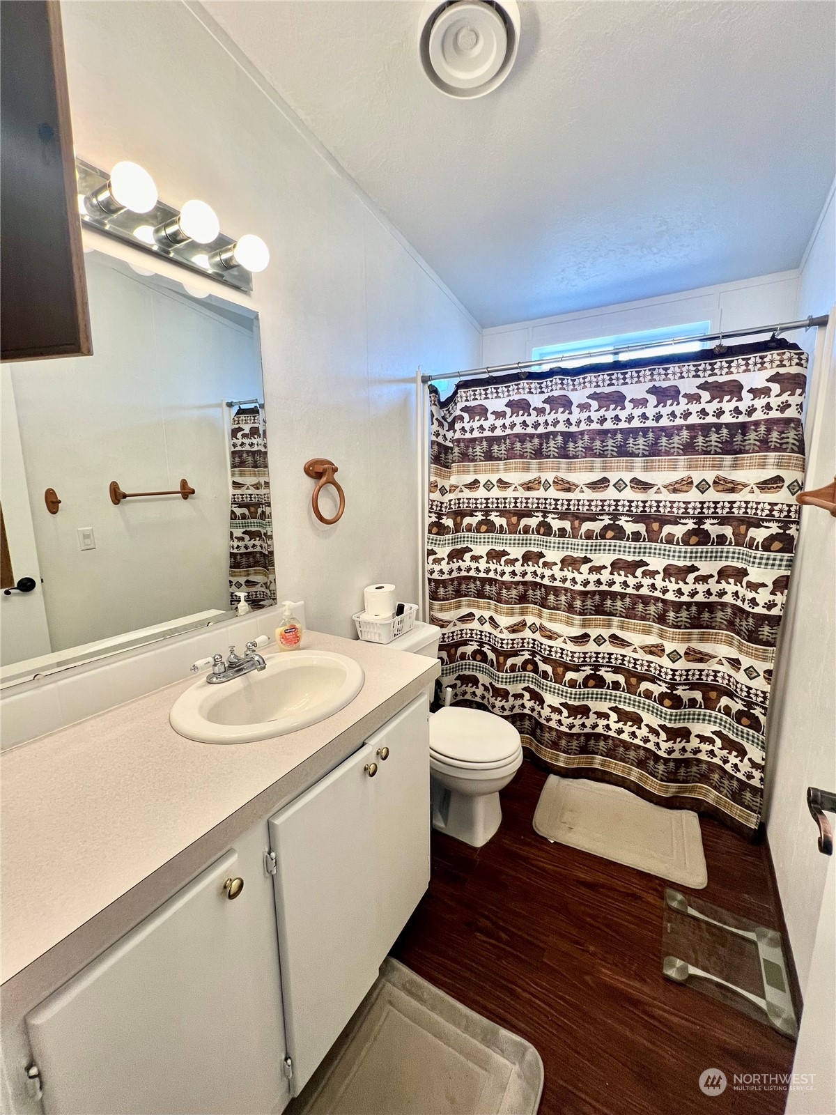 256 C Riverside Cutoff Road Riverside, WA 98849 - Photo 28 of 36 a bathroom with a sink and a toilet