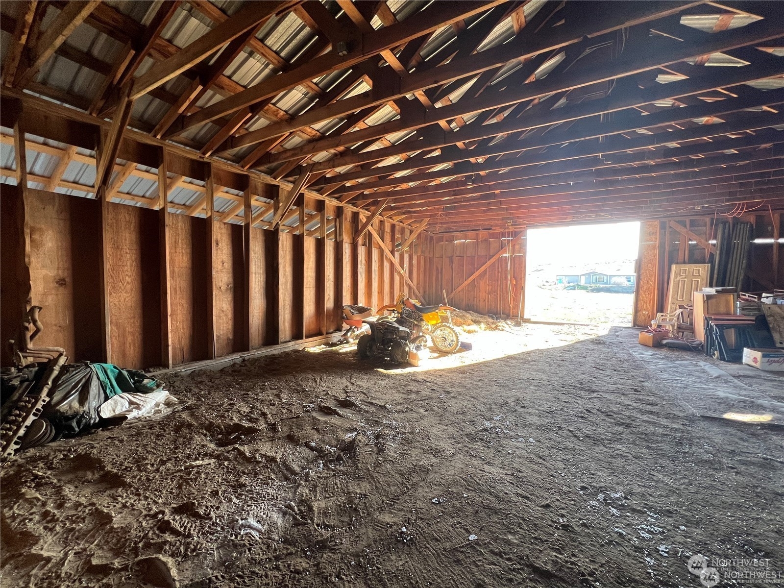 256 C Riverside Cutoff Road Riverside, WA 98849 - Photo 36 of 36 a view of a room with wooden walls