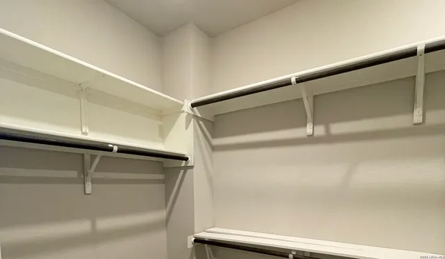 a view of walk in closet