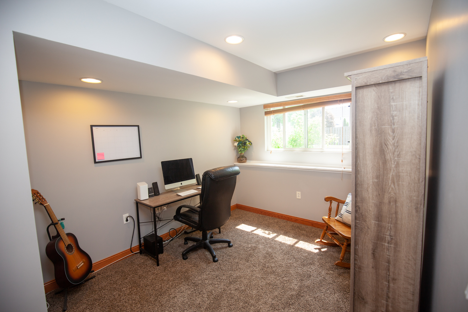 613 Cartwright Trail McHenry, IL 60050 - Photo 13 of 23 a view of a workspace with furniture and a window
