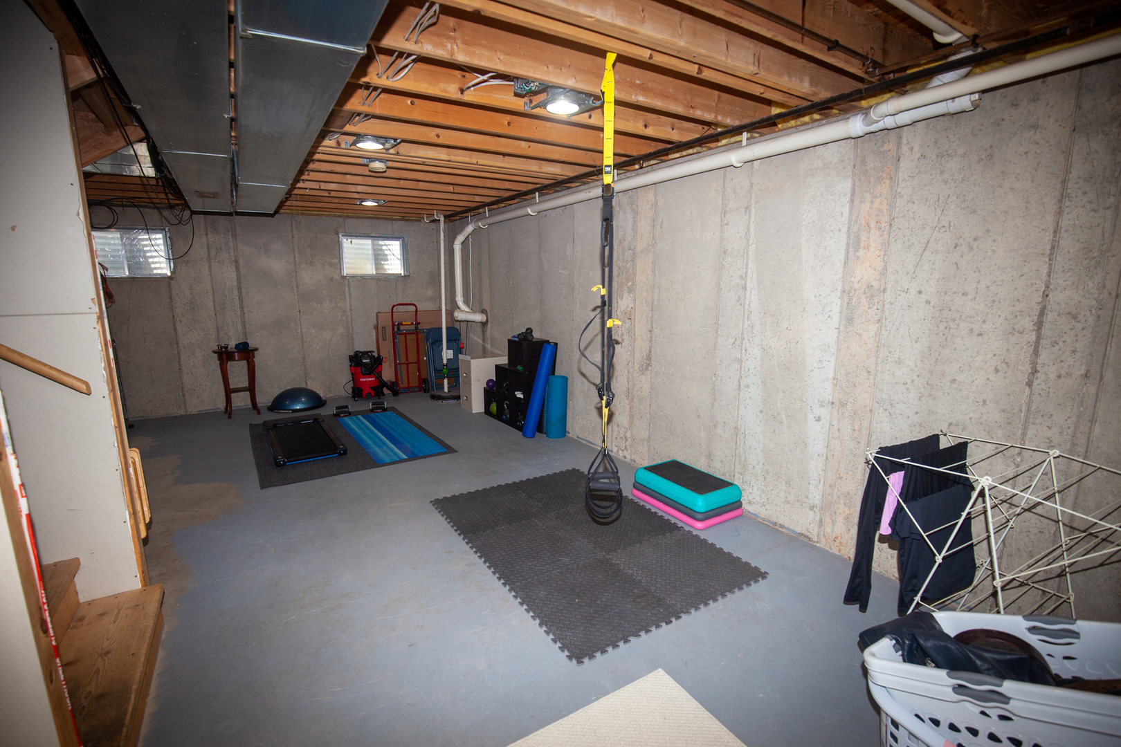 613 Cartwright Trail McHenry, IL 60050 - Photo 19 of 23 a view of room with gym equipment