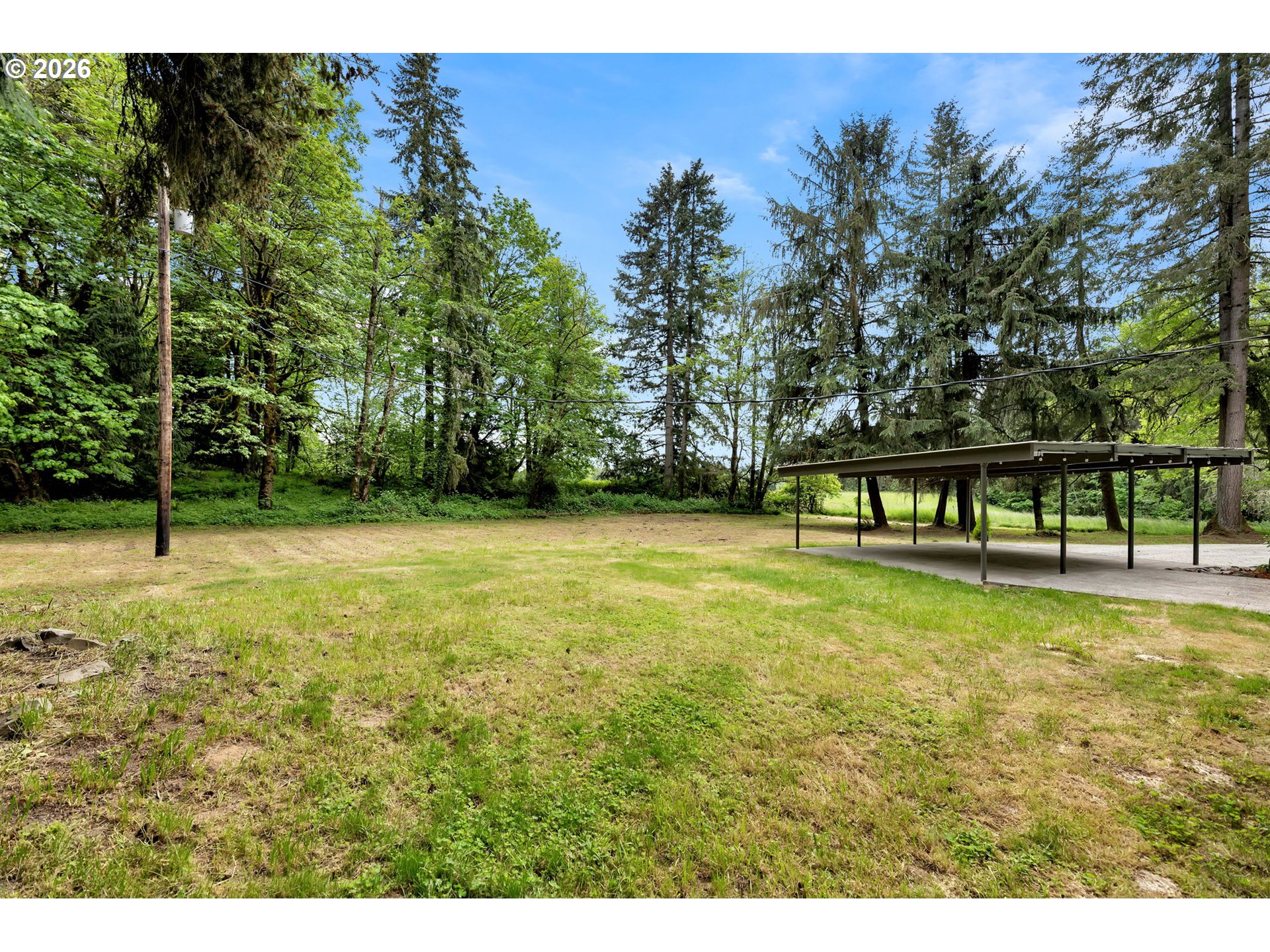 30921 Northwest Spencer Road La Center, WA 98642 - Photo 30 of 39 a view of a yard with a tree